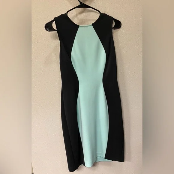 Boston Proper | Dresses | Blackmint Green High Neck Sheath Dress | Poshmark